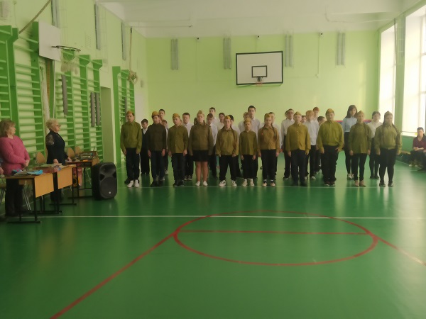 СМОТР СТРОЯ И ПЕСНИ среди 2-5х и 7б класов