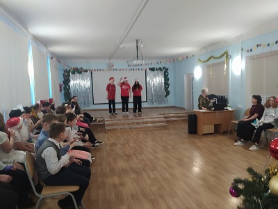 Новогодняя  тусовка для 5-7-х классов ..