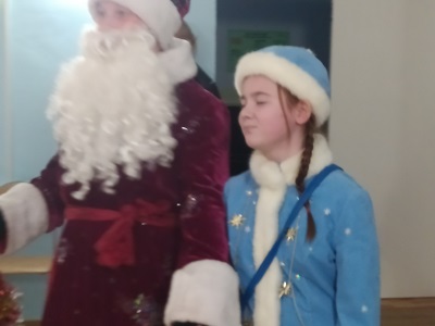 Новогодняя  тусовка для 5-7-х классов ..