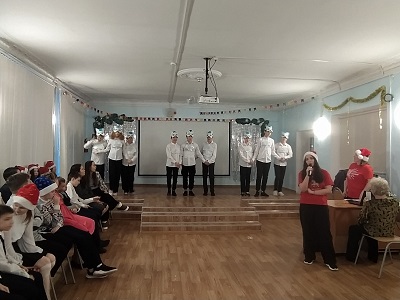 Новогодняя  тусовка для 5-7-х классов ..