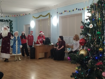 Новогодняя  тусовка для 5-7-х классов ..