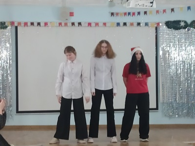 Новогодняя  тусовка для 5-7-х классов ..