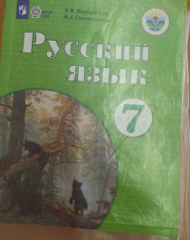 Русский язык  7 класс.